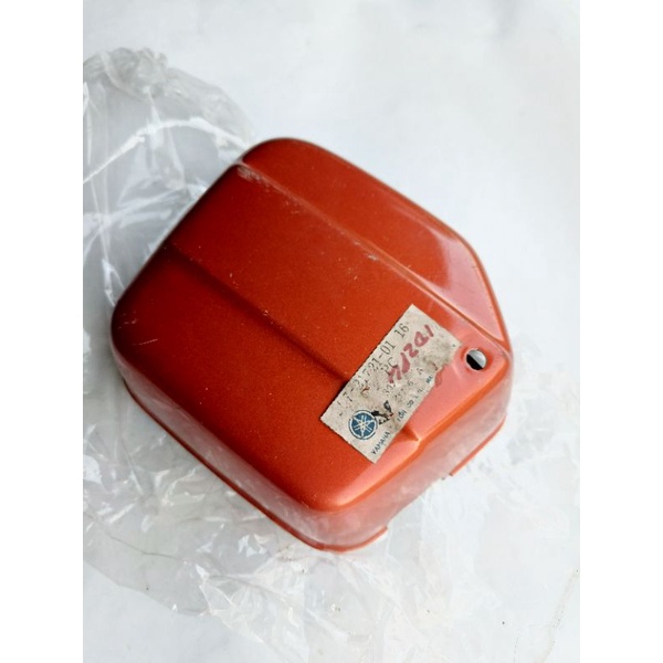 box aki yamaha v80 electric stater original nos cover accu aki yamaha v80 original nos