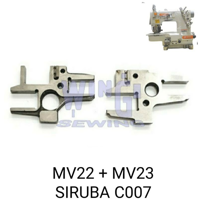 MV22 MV23 C007 SIRUBA dudukan gigi set Mesin Jahit Overdeck SIRUBA