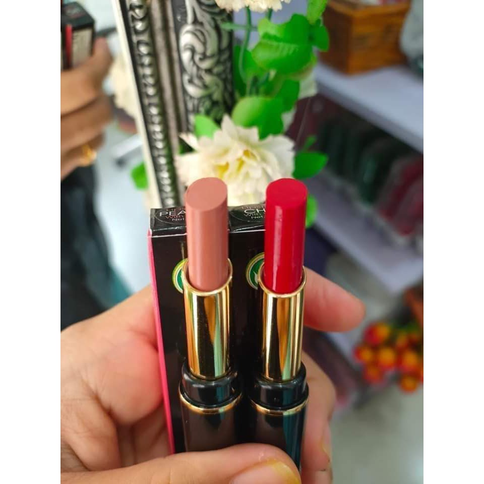 Lipstick Glossy Pink Red Batrisyia / Lipstik Premium Batris