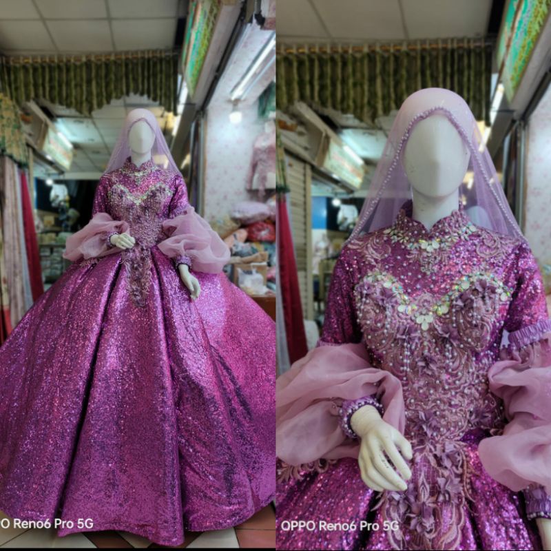 GAUN PENGANTIN AVENGER BELIMBING BUSA//GAUN WEDDING BARBIE BEREKOR//BAJU PENGANTIN