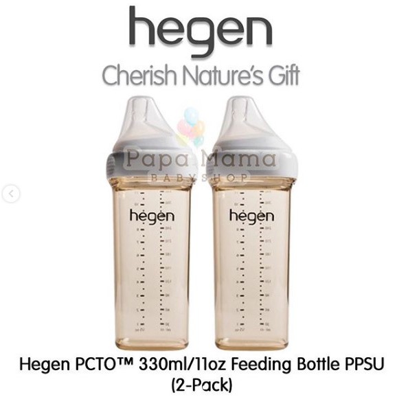 Hegen PCTO 330ml 2 pcs HE12192206 Botol Susu Bayi Anak