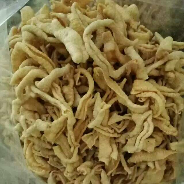 

Keripik Usus Ayam tanpa tepung Kemasan 1ball