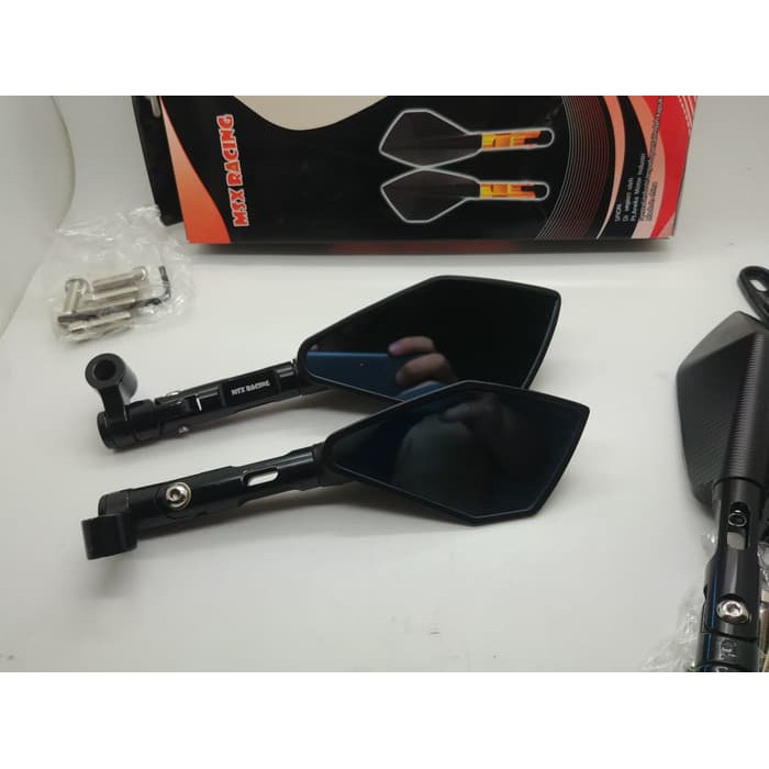 Spion Tomok Jumbo V5 Aerox Nmax Pcx Xmax Cbr R15 Dll Universal - Merah