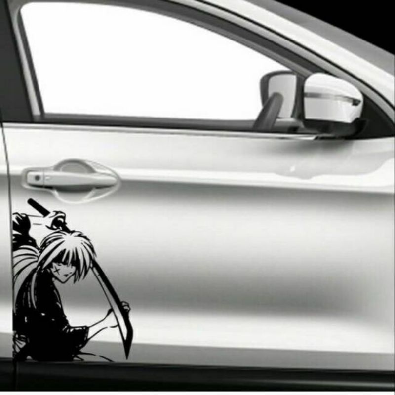 cutting sticker stiker samurai x