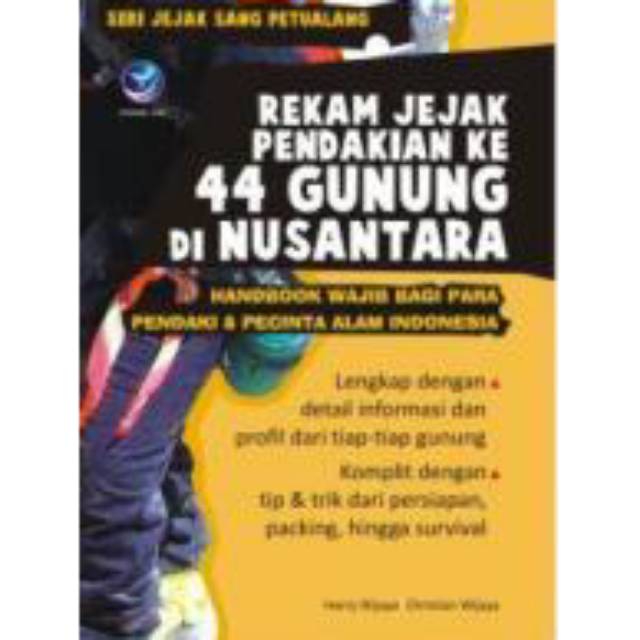 "BUKU SPORT ORI" Rekam Jejak Pendakian ke-44 Gunung di Nusantara