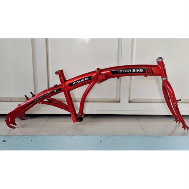 Frame sepeda lipat interbike 16 inch