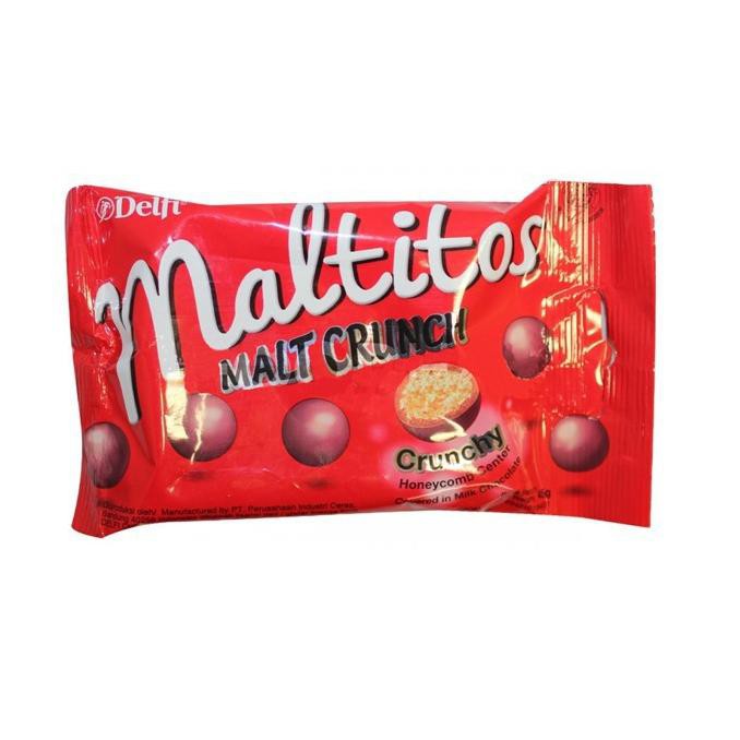 

1.1 STOK READY Delfi Maltitos 45gr - Cokelat Delfi Isi Malt