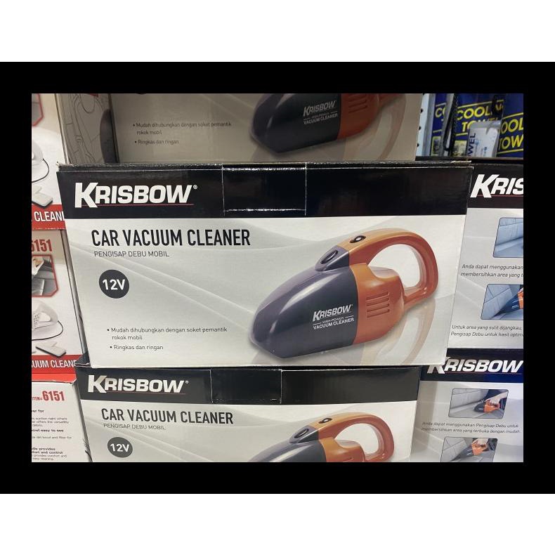 Baru Vacuum Cleaner Mobil Krisbow/Alat Penghisap Debu Krisbow Mobil 12 V