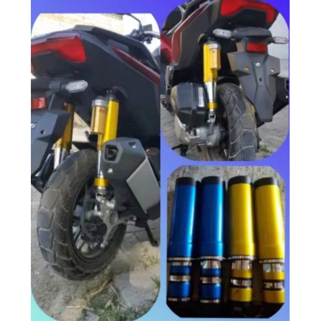 VARIASI SHOCK COVER SHOCK BELAKANG HONDA ADV