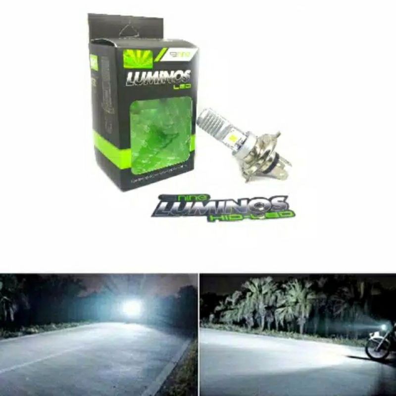 LAMPU LED UTAMA MOTOR VIXION TYPE H4 CSP 12 MATA LUMINOS WHITE-2