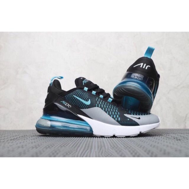 nike air max 270 black and turquoise 