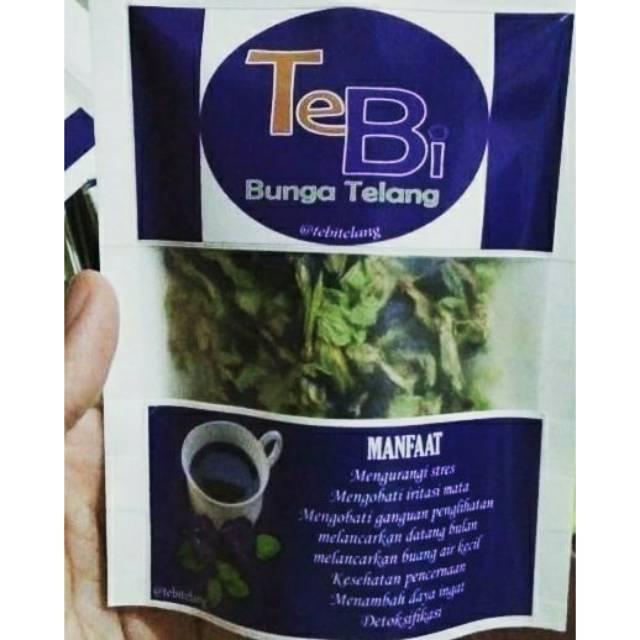 

Teh Bunga Telang Kering Siap Seduh 10gr