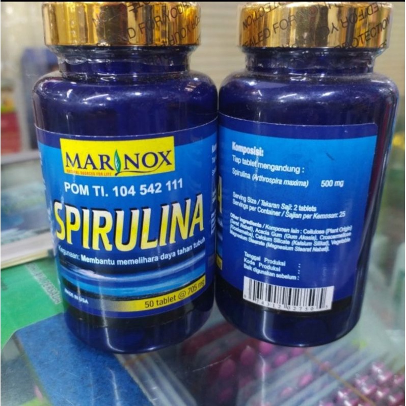 Promo MARINOX SPIRULINA ISI 50
