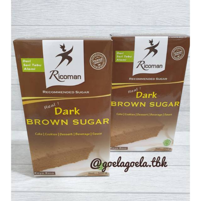 

Ricoman Dark Brown Sugar