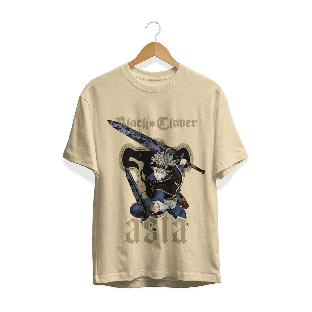 T-SHIRT KAOS DISTRO ANIME BLACK CLOVER MANGA JAPAN