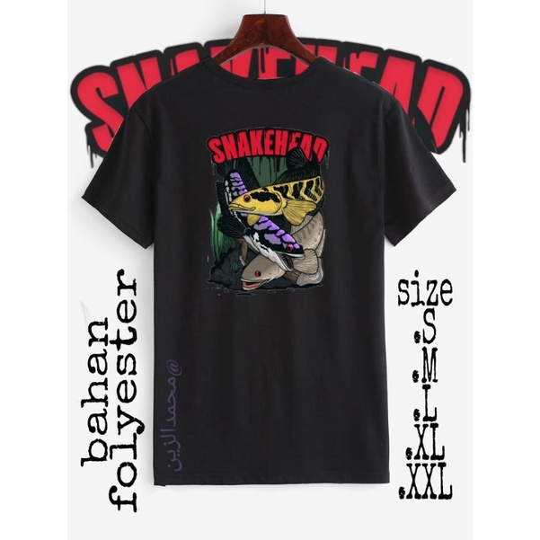 kaos anak channa snakehead/limbata/auranti/maru/pulchra/blue pulchra/barca/marulioides/ kaos Channa 