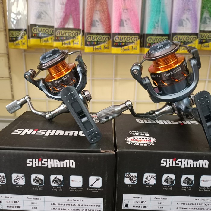 Reel Pancing Shishamo Bara 800 Power Handel