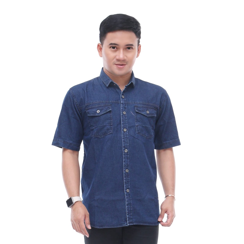 HEM JEANS PRIA LENGAN PANJANG DAN PENDEK PREMIUM ORIGINAL GBM