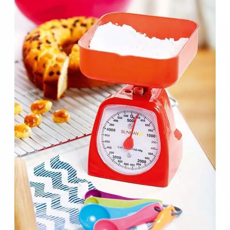 Timbangan Kue KENMASTER / STEELE Timbangan Dapur Analog Manual Scale