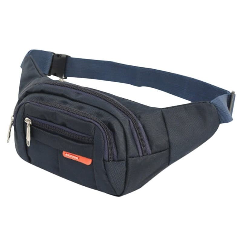 Sport Tas Pinggang Selempang Waistbag Pria dan Wanita - TM572 - Black