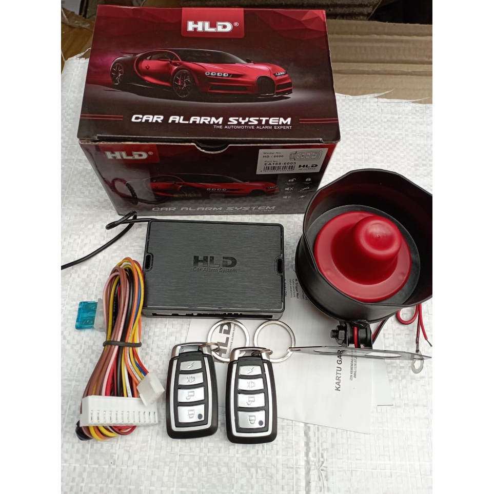 Car Alarm Mobil system merk HLD PREMIUM Remote Remot /Car Alarm HLD HL-7700 / HD-6600 System Kunci HLD Model Tombol Universal Remot Alarm Mobil Berkualitas 1 Set