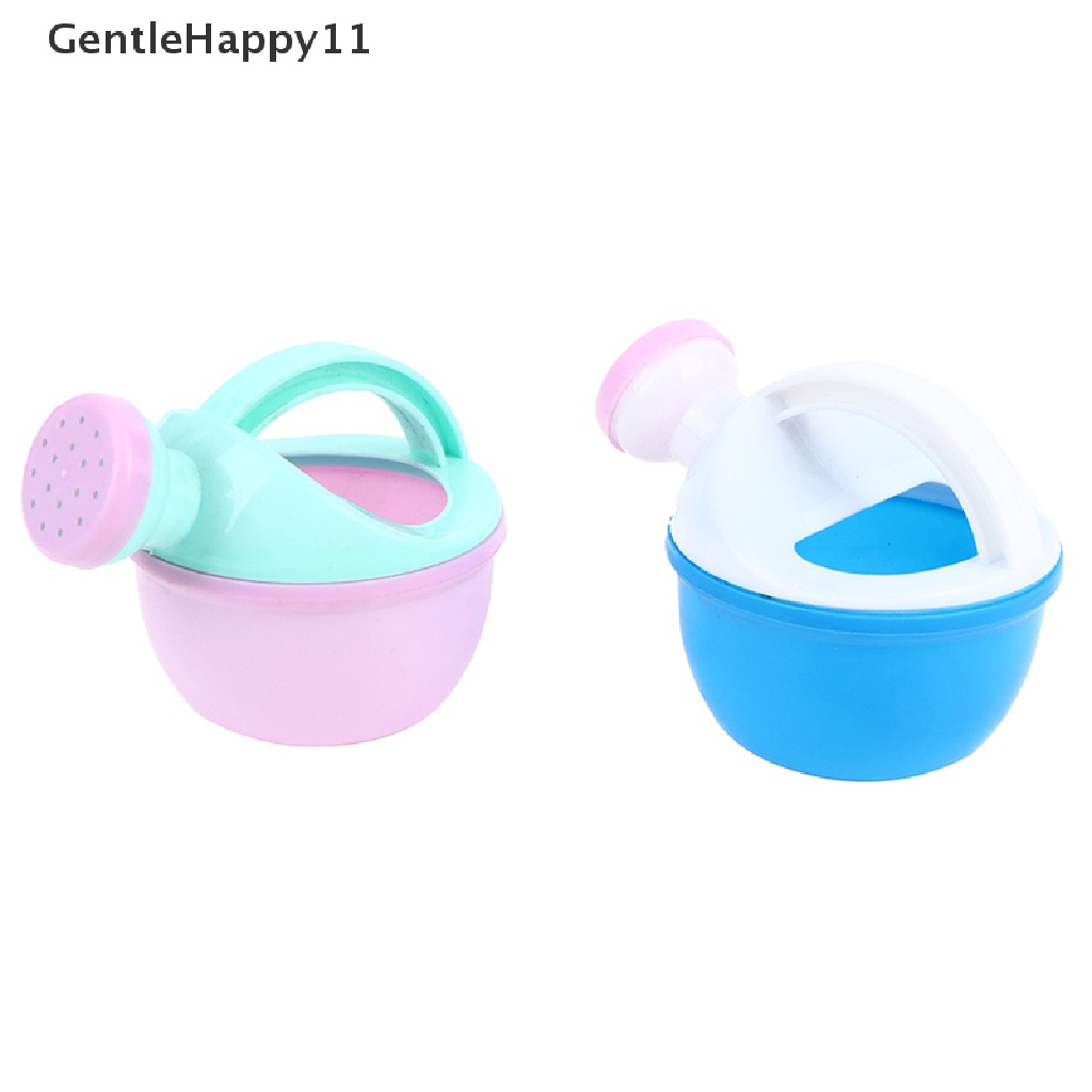 Gentlehappy Mainan Mandi Bayi Warna-Warni Plastik Watering Can Watering Pot Bath Toy Untuk Anak Gif