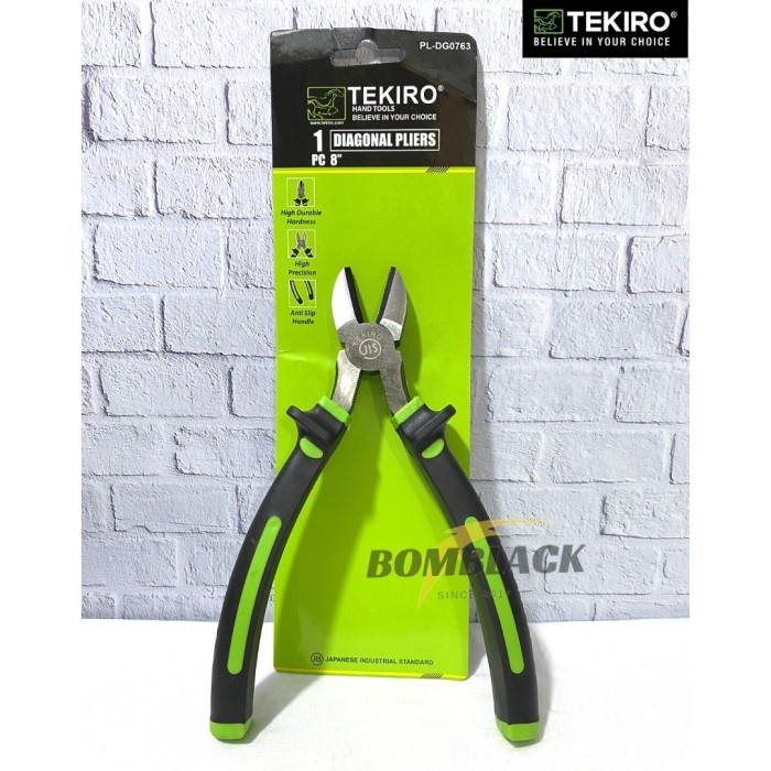 TEKIRO Tang Potong 8 inch 8 inci 8 inchi Diagonal Cutting Pliers