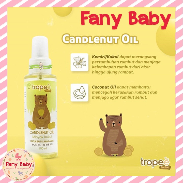 TROPEE MINYAK KUKUI CANDELNUT OIL 100ML