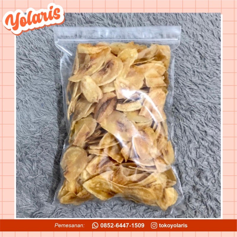 

KERIPIK PISANG ASIN asli Lampung Snack kering Kue Lebaran Cemilan Sehat Murah Kue kering lebaran