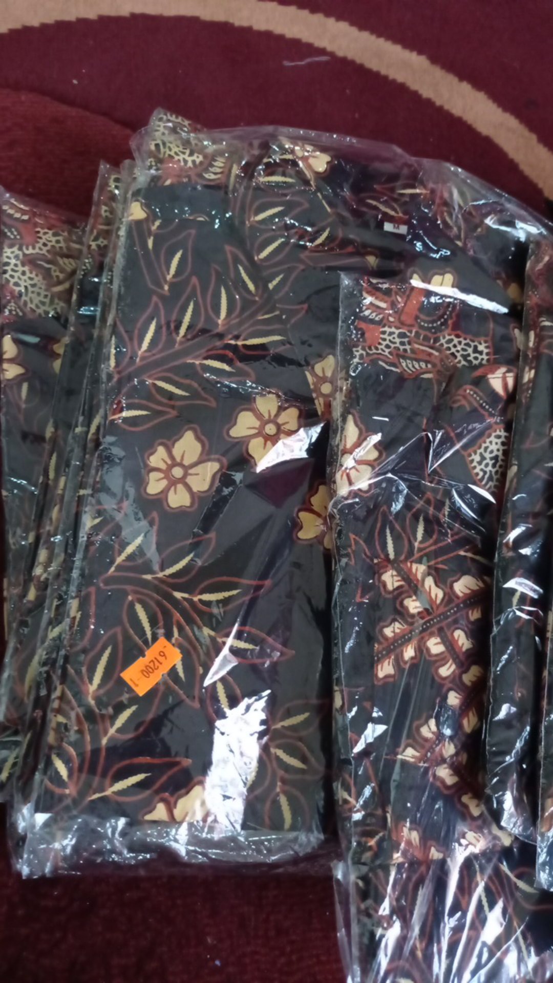 Size M L Xl Xxl Xxxl Bswart Batik Hrb026 Kenongo Hem Pendek Padi Pekalongan M