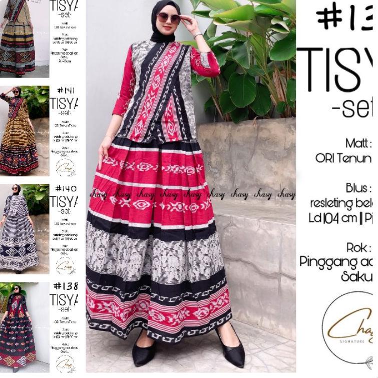 Lagi Tren.. TISYA & RAISA Set Tenun Troso ori | Chasy