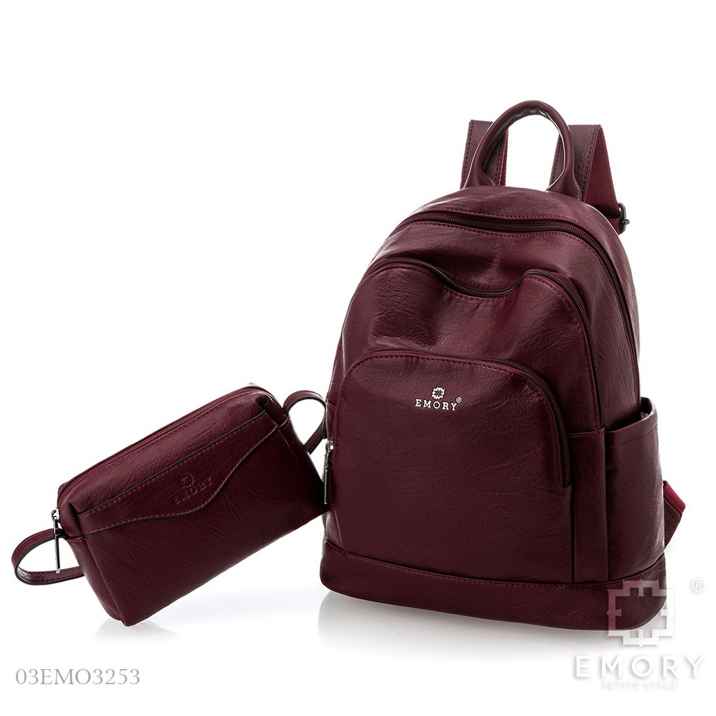 TAS BACKPACK emory 03EMO3253 #21 COD TAS  WANITA ransel CEWEK IMPORT GRosir BATAM