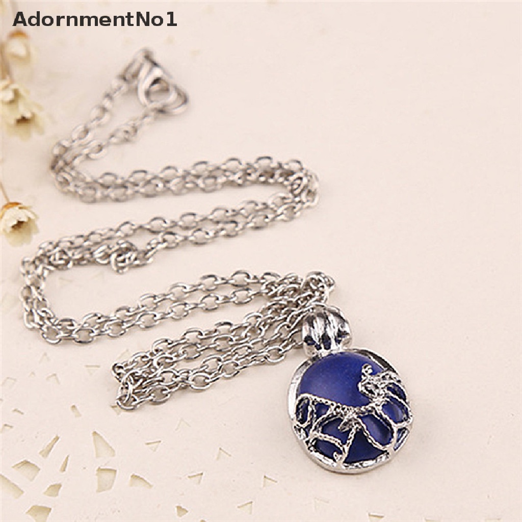 (AdornmentNo1) Kalung Rantai Lapis Lazuli Katherine Anti Sinar Matahari Untuk Wanita