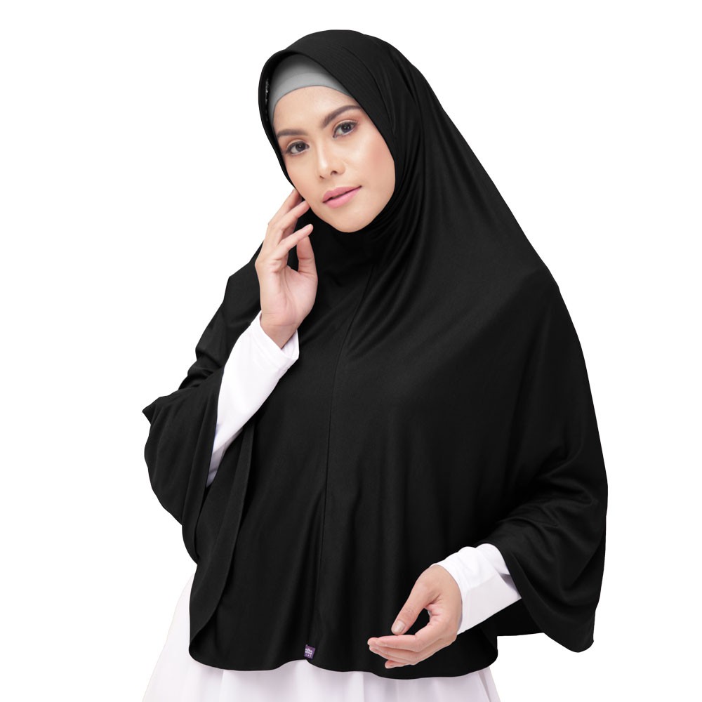 Jilbab Instan Jumbo Bergo Elzatta Zaria XL Axcella-7