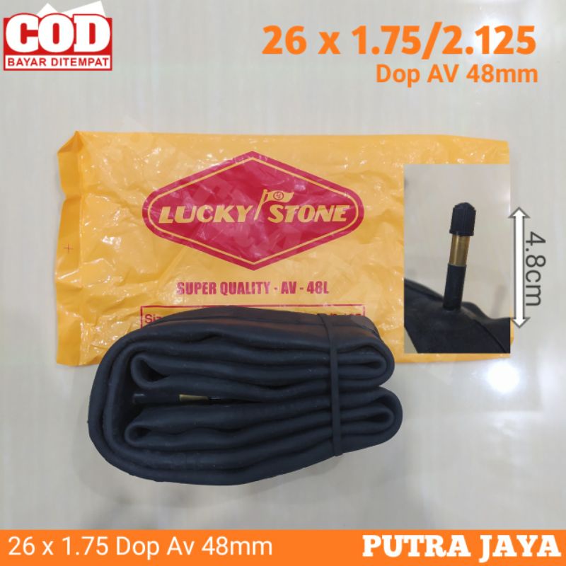 Ban Dalam Sepeda 26 x 1 75 l 1 95 l 2 00 l 2 10 l 2 20 l 2 125 Dop AV 48mm Sepeda MTB Gunung Federal