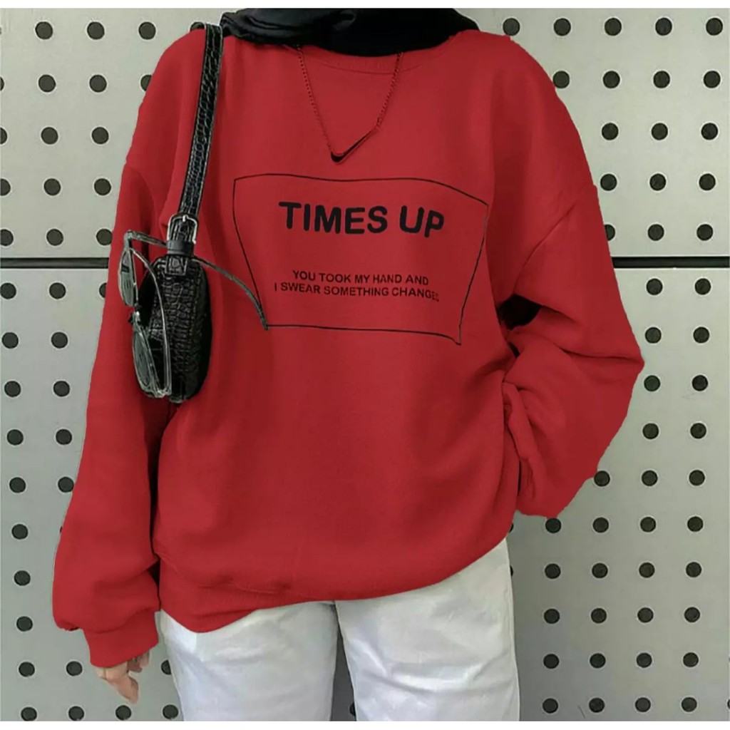 YMF - Sweater Oblong Times Up