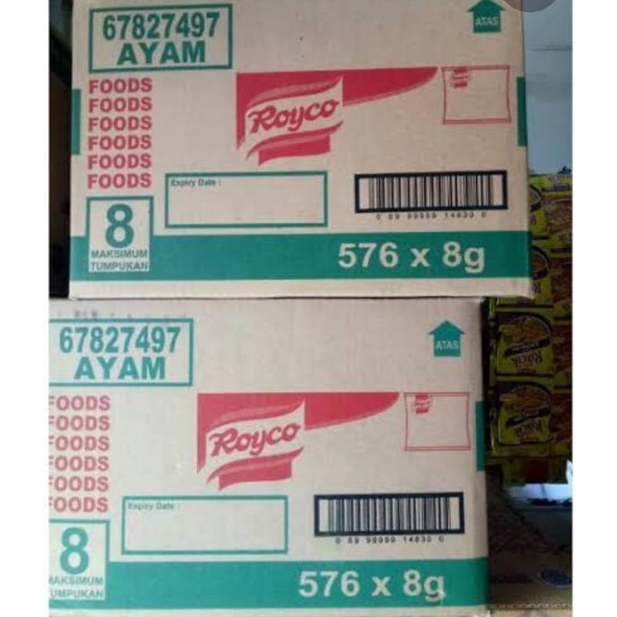 ROYCO SAC AYAM DAN SAPI. SATU DUS