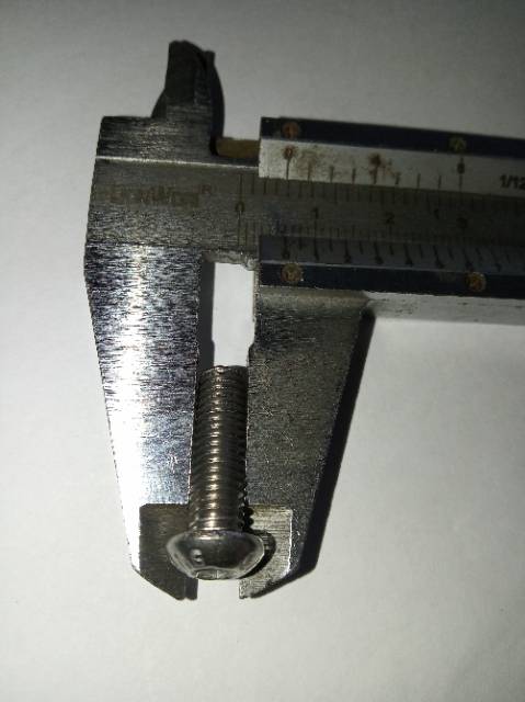 Button L M6 X 20 (2cm) stainless 304