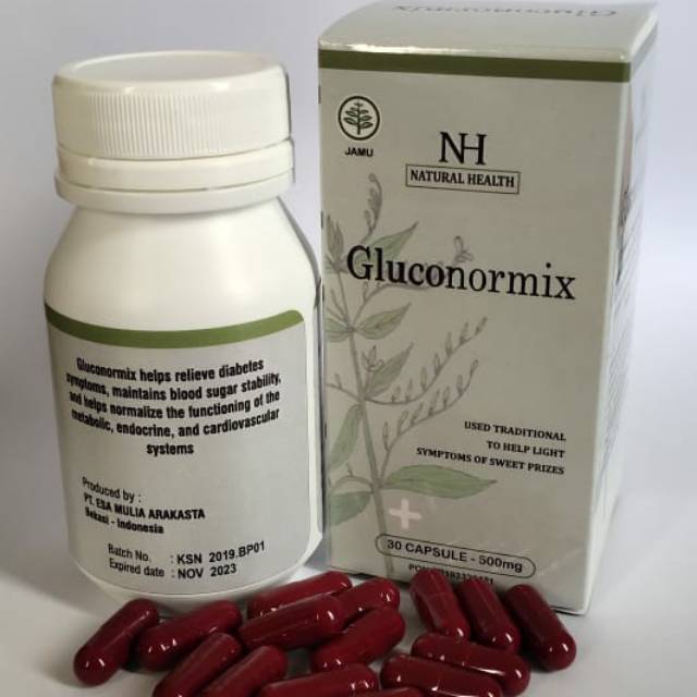 Gluconormix Asli Obat Diabetes Paten