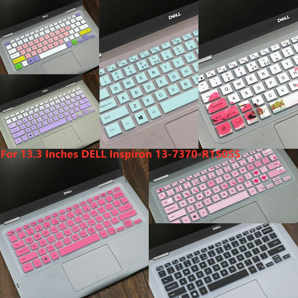 Cover Pelindung Keyboard Laptop Bahan Silikon Lembut Ultra Tipis Untuk Dell Inspiron 13-7370-r1505s 13.3 &quot;