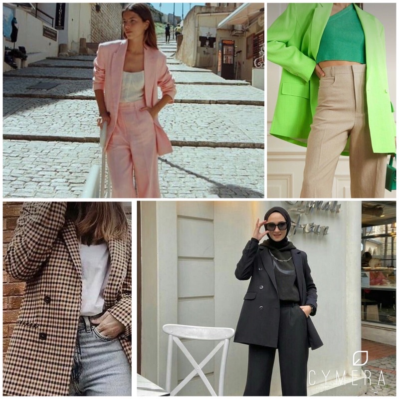 Blazer wanita  preloved /blazer hitam fashion