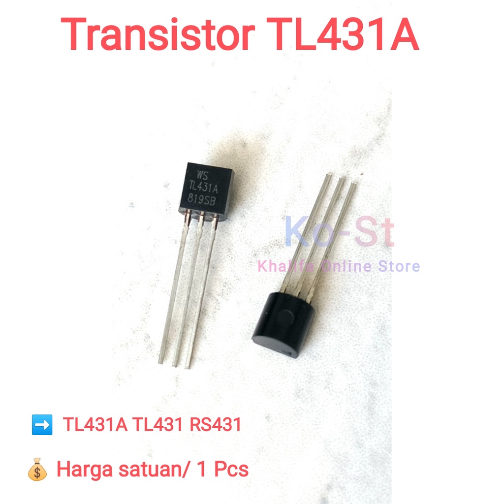 Transistor TR TL431A TL431 RS431