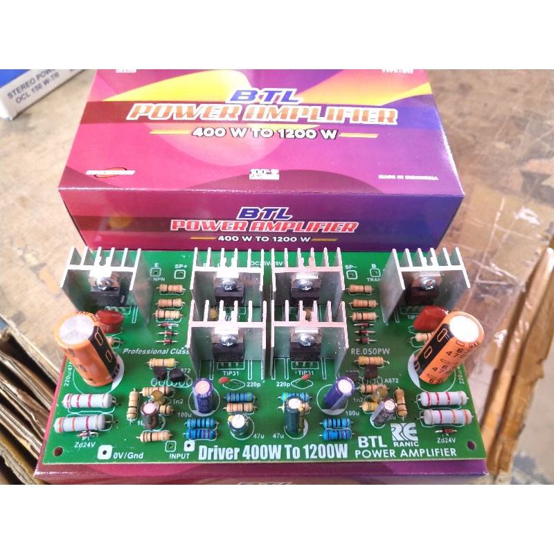 Kit driver power btl bridge 400watt ( 317 )