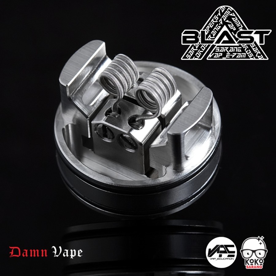 BLASTA RDA BLAST-A RDA 24MM BY DAMN VAPE X KOKO SARANG - AUTHENTIC