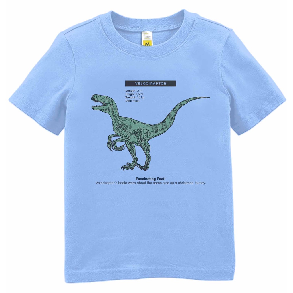 KAOS ANAK DINO FACTS SERIES 1 - 10 T