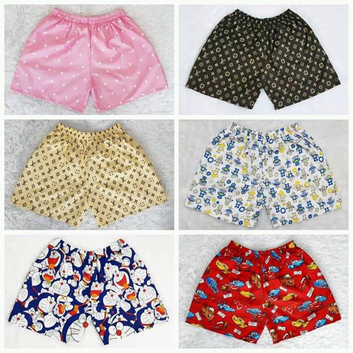 HOTPANTS KATUN WANITA MURAH CELANA KOLOR MOTIF DEWASA CELANA KARAKTER CELANA PENDEK DEWASA JUMBO