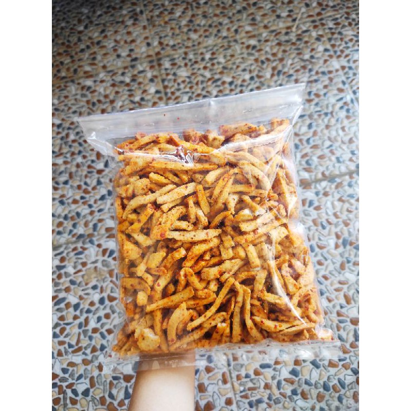 

Basreng (baso goreng) kemasan 500gram / basreng stik / basreng pedas