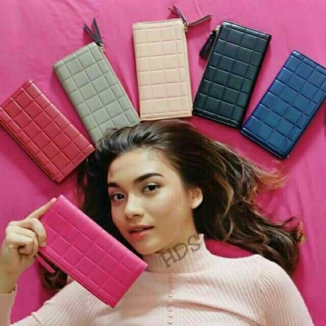 Dompetwanita /Dompetwallet/ Dompet Panjang Walet Murah Elegan Promo Grosir Jimshoney Fashions