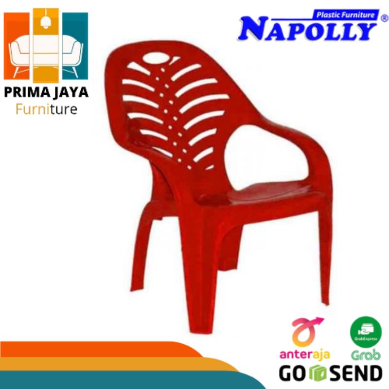 Kursi Santai Napolly BIG 909 | Kursi Hawaii Napolly BIG909 | Kursi Sender Napolly | Kursi Plastik Na