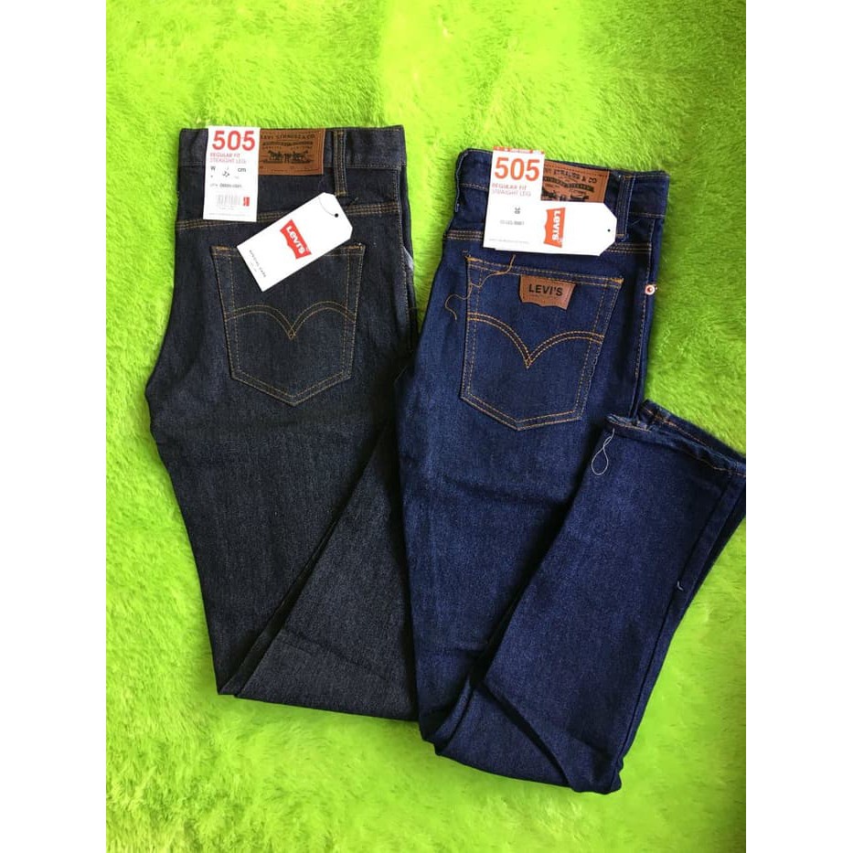 Celana Jins Pria Panjang Reguler Fit Standart Size 28-38 Bio Blits Stone Garment Hitam Black Birumuda Biru Dongker